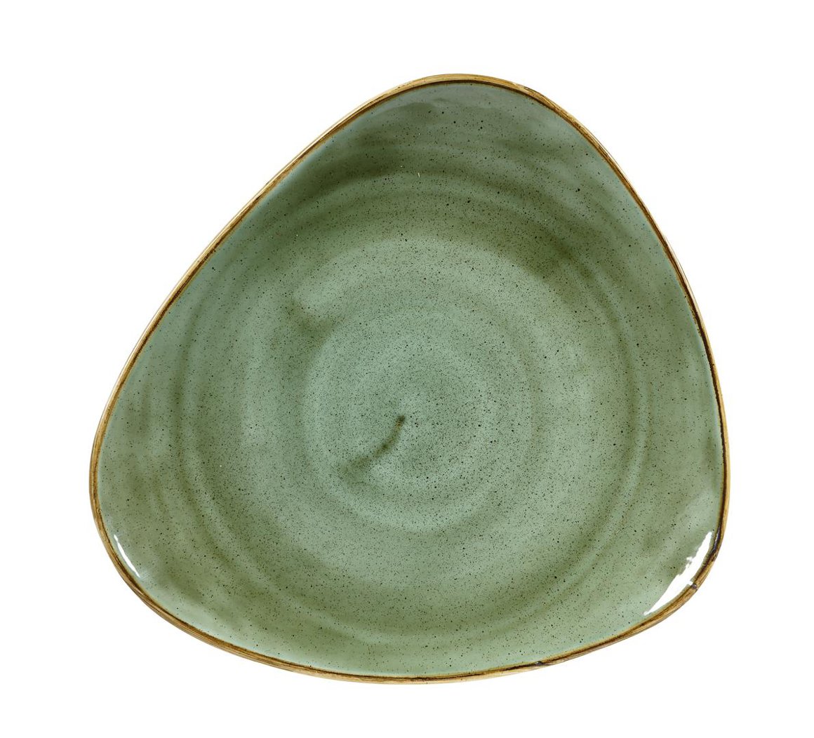 Image of Churchill Diskur triangle 26,5cm Stonecast samphire green