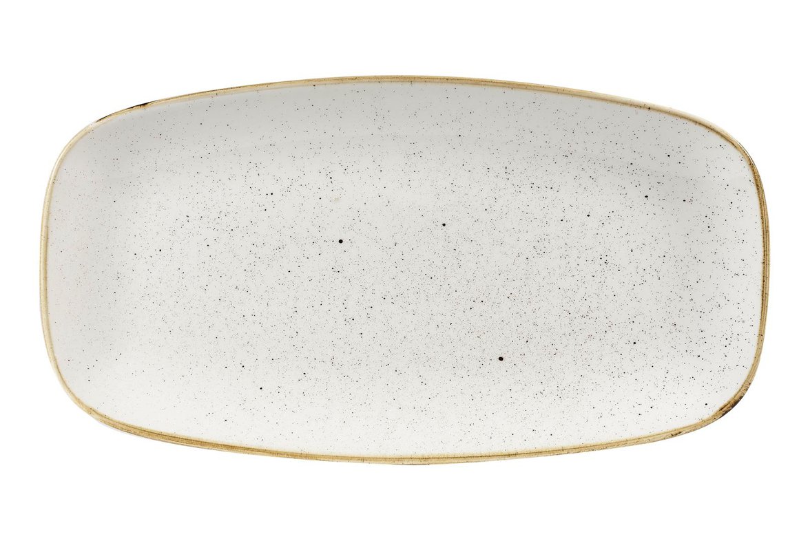 Image of Churchill Diskur 35,5x18,9cm Stonecast barley white