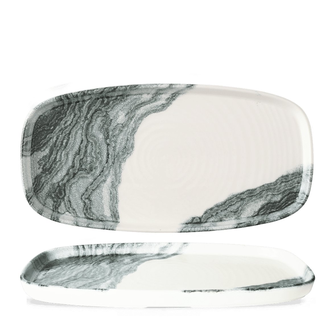 Image of Churchill Diskur oblong 30x15,4cm Tide black