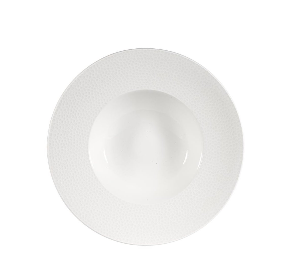 Image of Churchill Diskur djúpur wide rim 24cm Isla white 