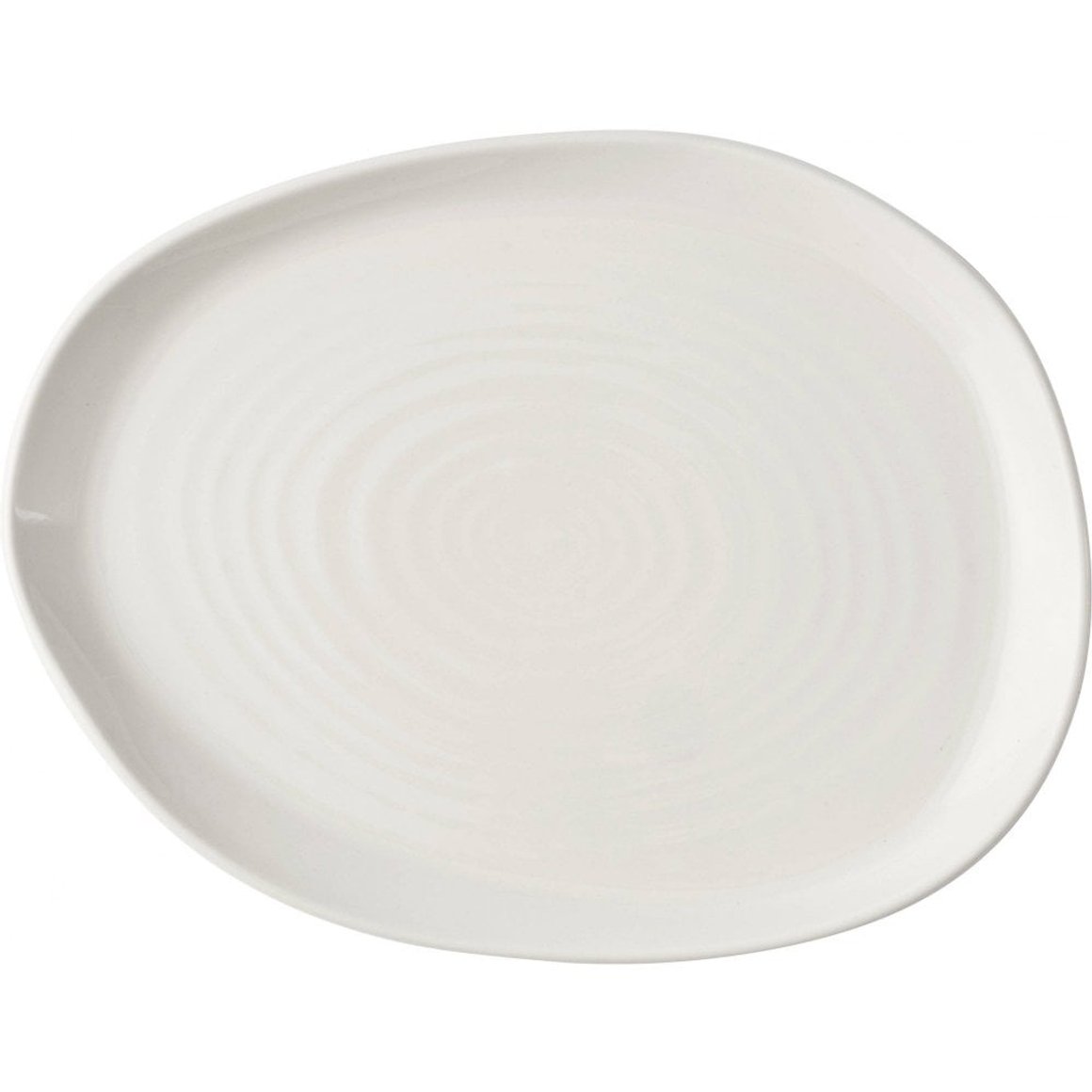 Image of Churchill Diskur natural oblong 26x20cm Envisage white