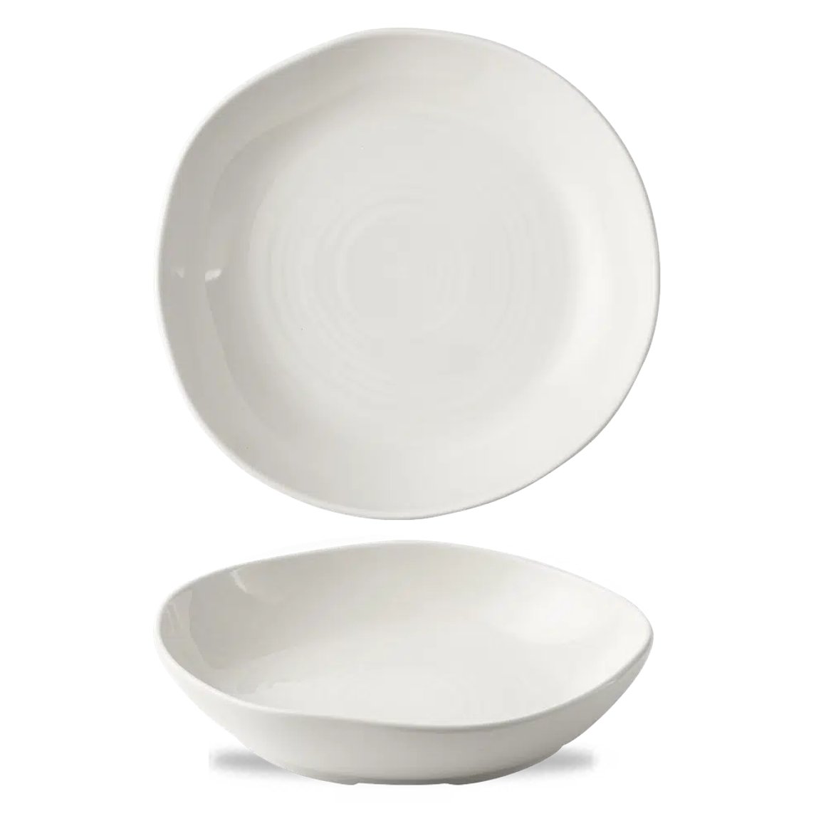 Image of Churchill Skál djúp natural 25cm Envisage white