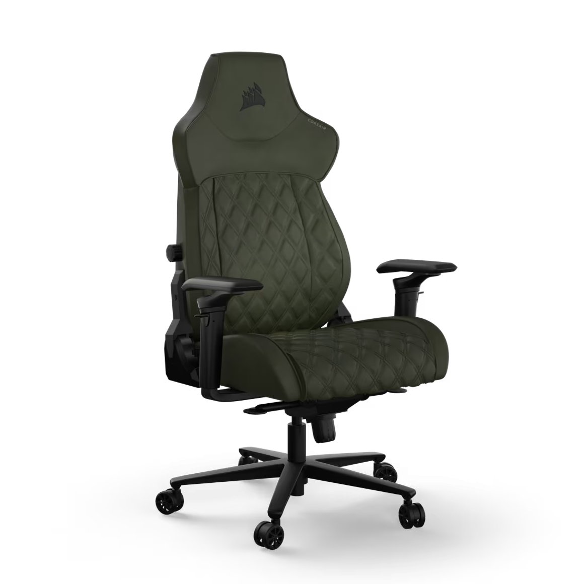 Image of Corsair TC500 Luxe stóll, dökkgrænn