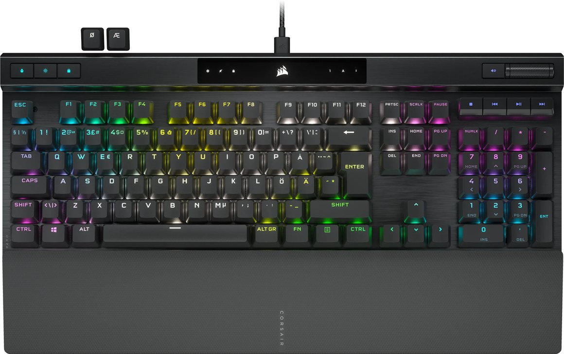 Image of Corsair K70 RGB PRO með Cherry MX Speed rofum