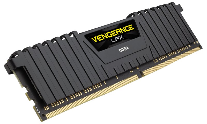 Image of Corsair 16GB DDR4 2x8GB 3200MHz svört Vengeance CL16