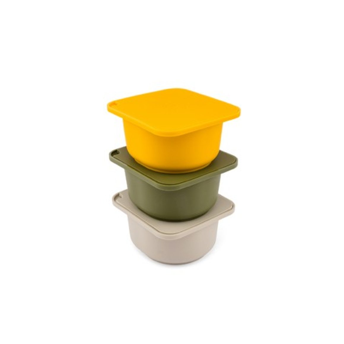 Babadoh Pizzadeigsbox silkon 250 gr 3stk gult
