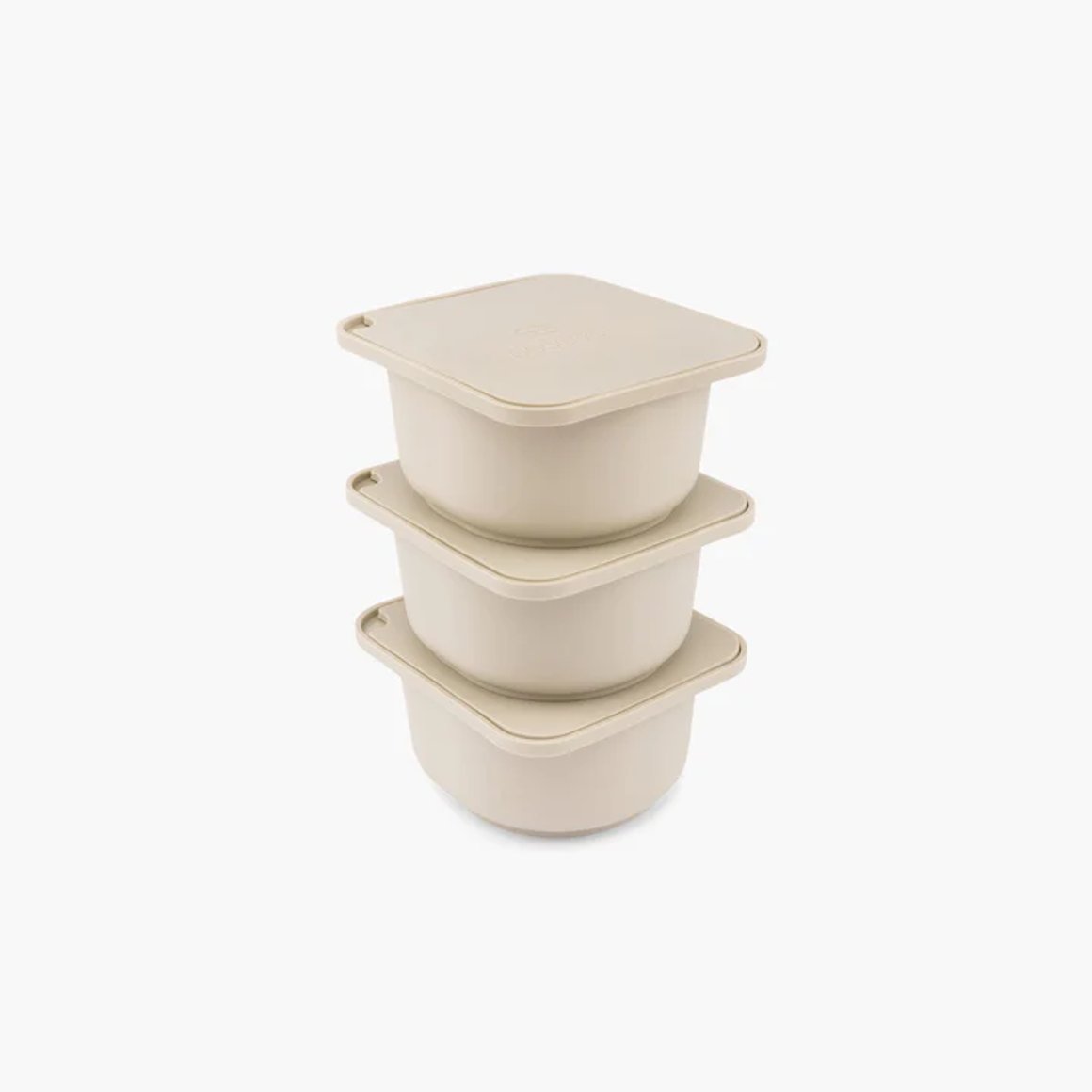 Babadoh Pizzadeigsbox silkon 350 gr 3stk ljós