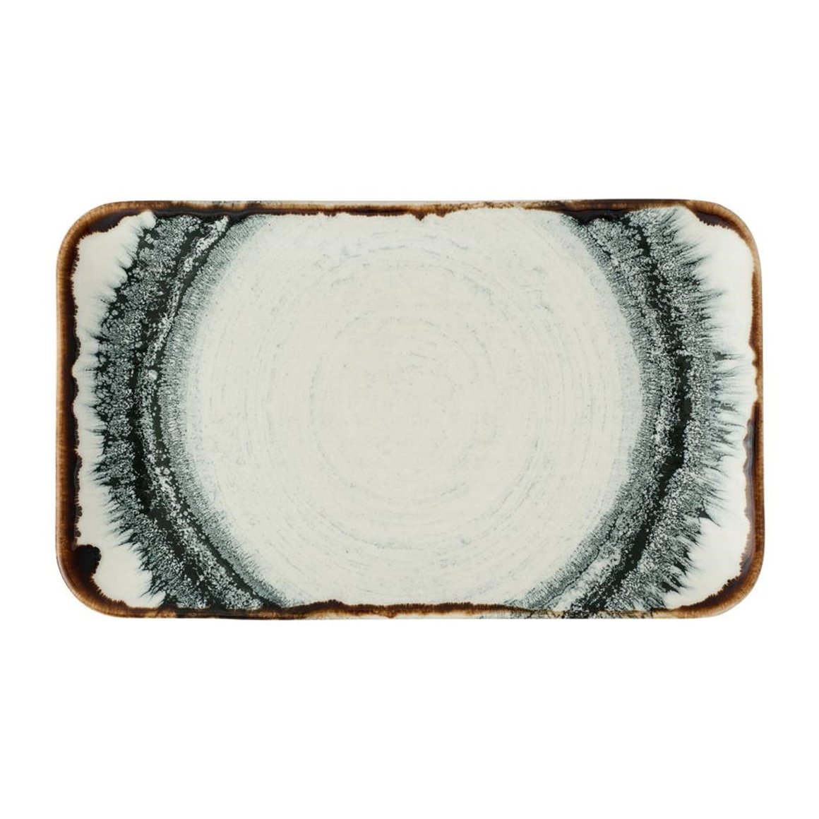 Image of Dudson Diskur oblong 27x16cm Harvest Flare natural