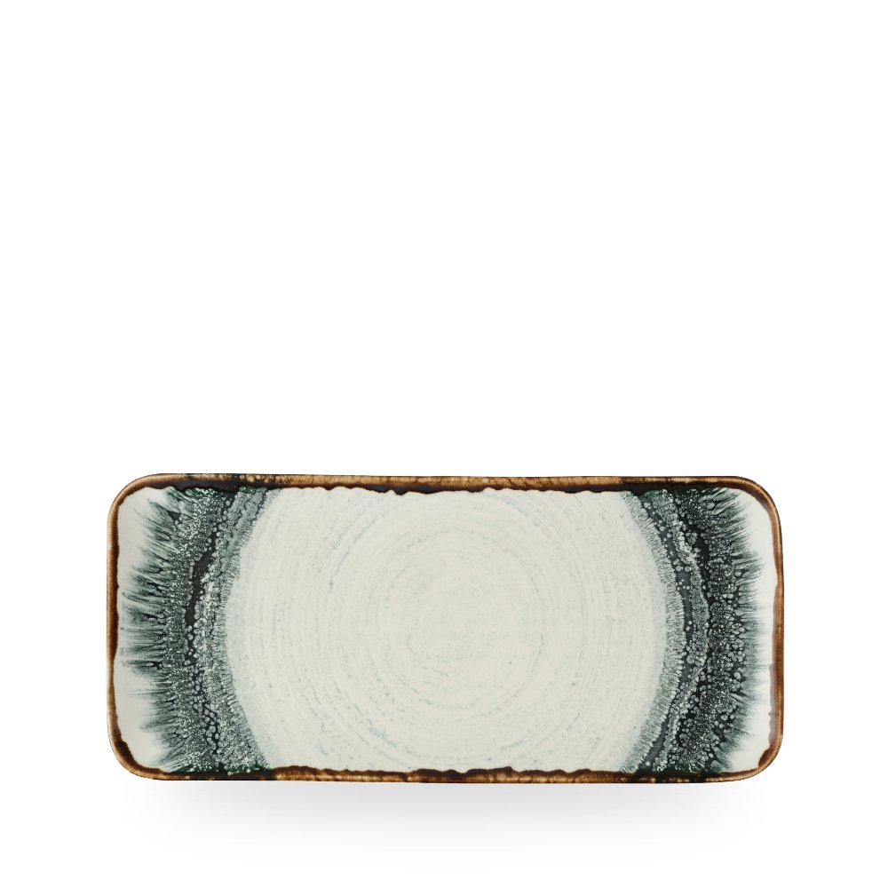 Image of Dudson Diskur oblong 34,6x15,6cm Harvest Flare natural