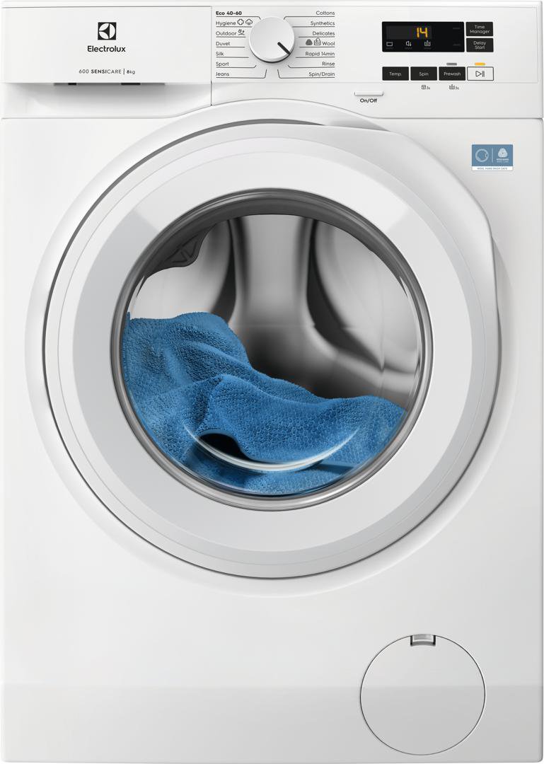 Image of Electrolux Þvottavél 8kg 1400sn