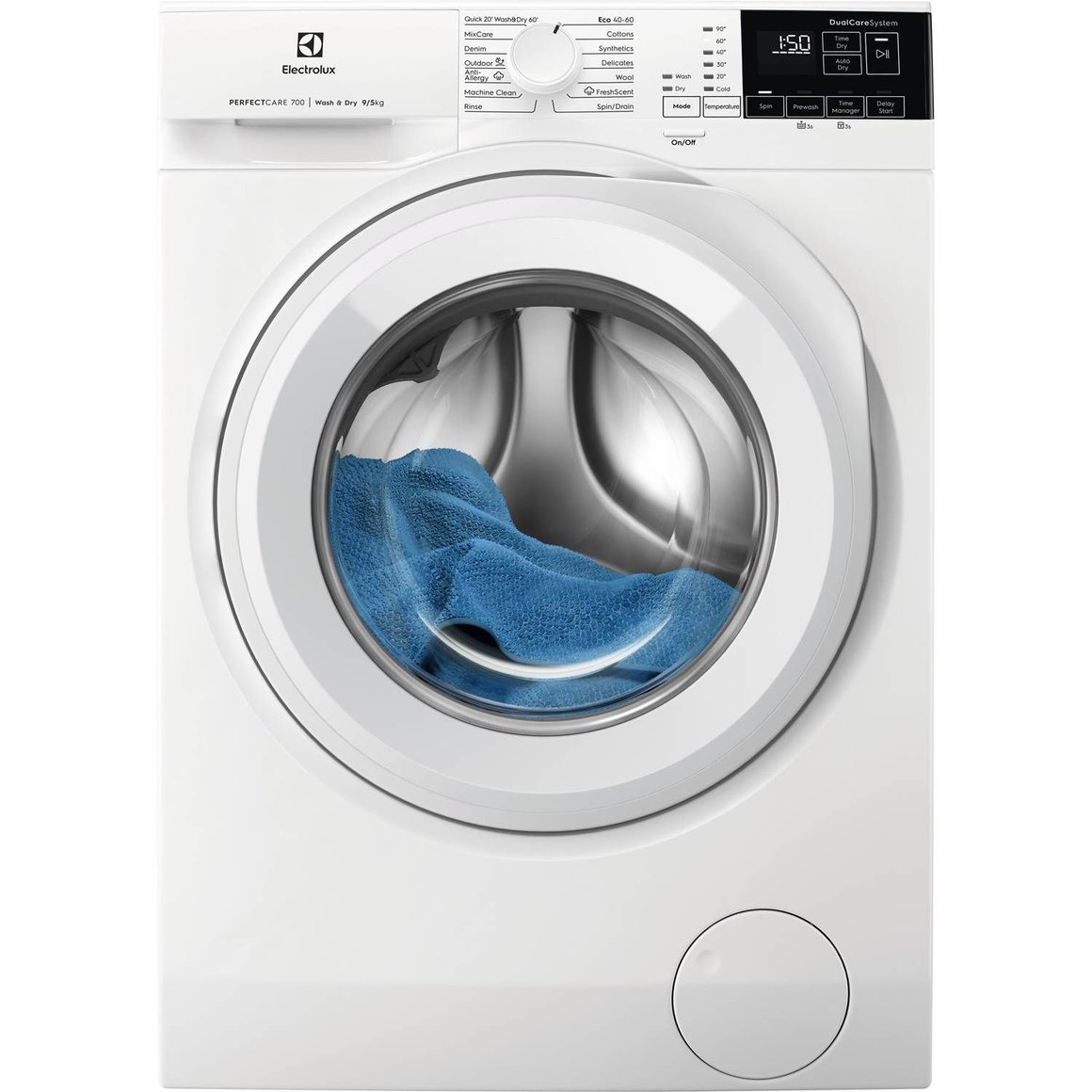 Image of Electrolux Sambyggð þvottavél og þurrkari 9kg / 5kg