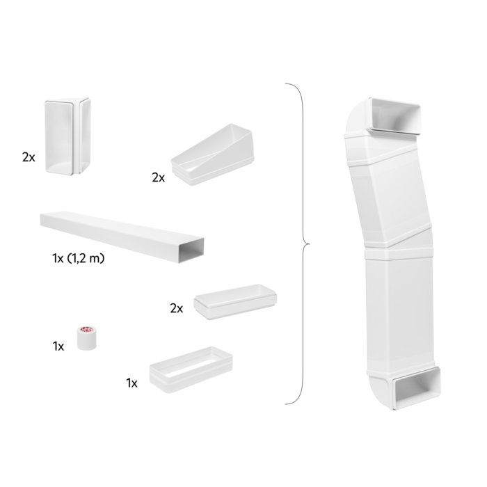 Image of Electrolux Útblásturssett fyrir helluborð