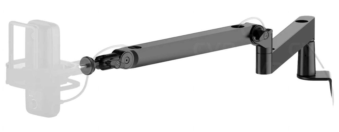 Image of Elgato Wave Low Profile armur fyrir hljóðnema, svartur