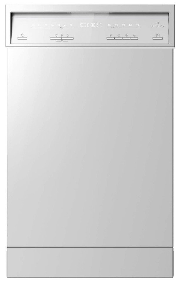 Image of Elvita Uppþvottavél 45cm hvít