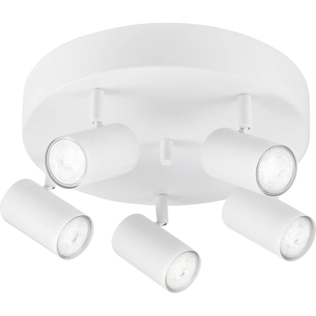 Image of Elvita Loftljós 5 kastarar GU10 hvítt