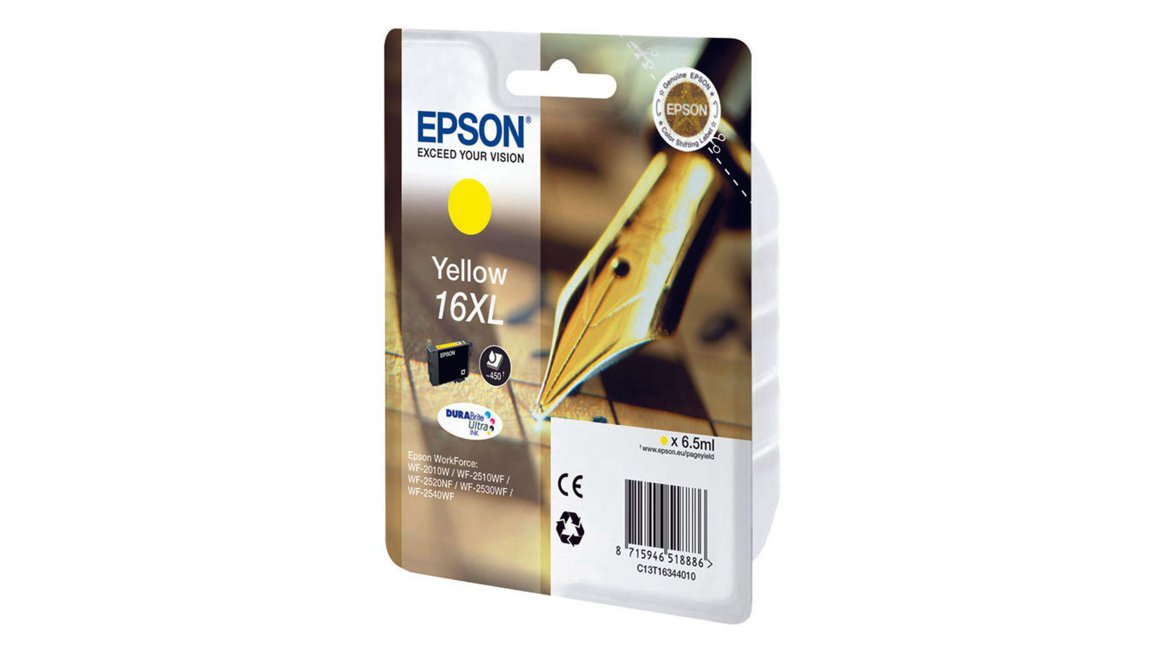 Image of Epson T1634 Yellow/Gult Blek 6.5ml 450bls
