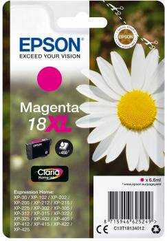 Image of Epson T1813 Magenta/Rautt Blek 6,6ml 450bls