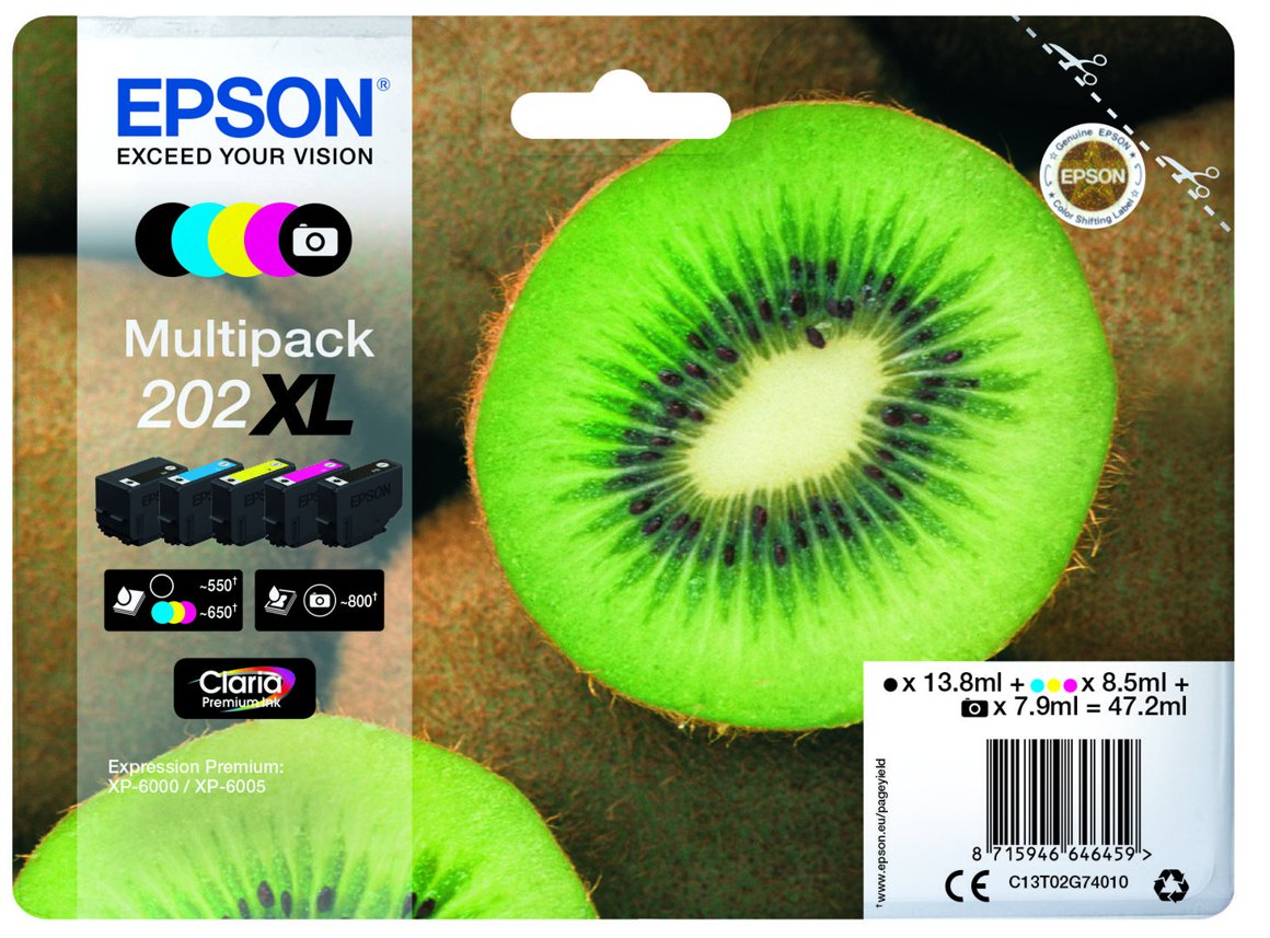 Image of Epson T02G7 Multi Pack blek 47,2 ml