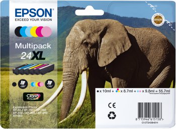 Image of Epson Multipack 6-colours 24XL Clari