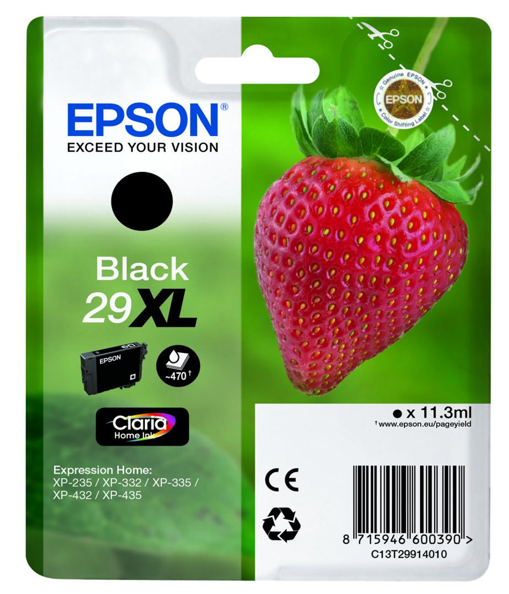 Epson Blek 29 XL