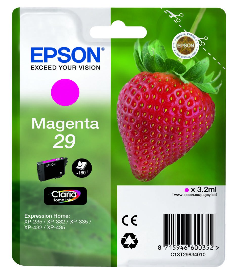 Image of Epson T2983 Magenta/Rautt blek 3,2 ml