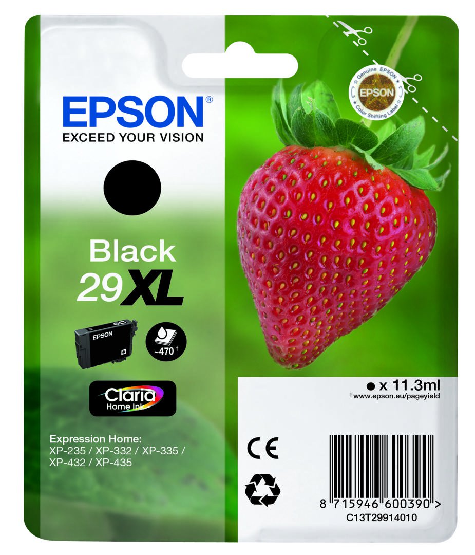 Epson T2991 XL Black/Svart blek 11,3 ml