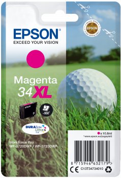 Epson Singlepack Magenta 34XL DURABr