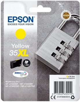 Epson Singlepack Yellow 35XL DURABri