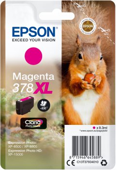 Epson Singlepack Magenta 378XL Clari