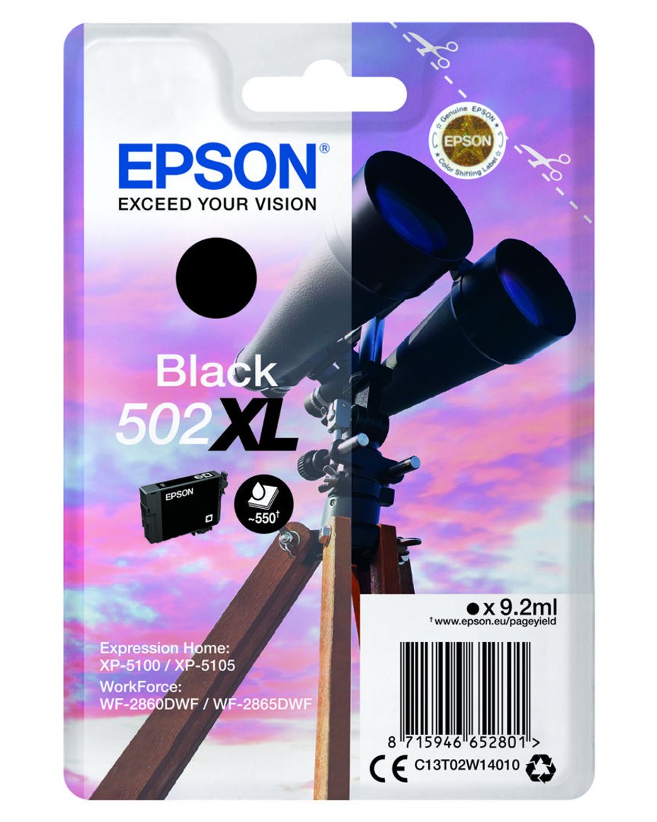 Epson Blek 502 XL - Sjónauki