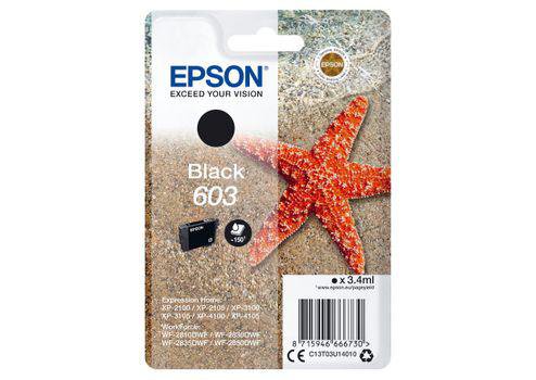 Image of Epson 603 Black Blek