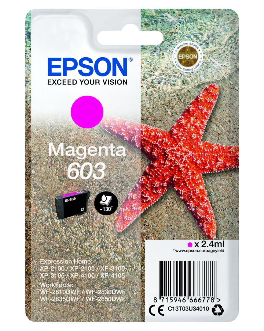 Image of Epson 603 Magenta blek