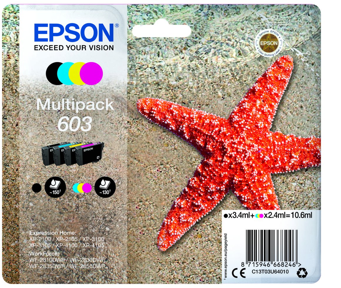 Epson 603 Multipack blek