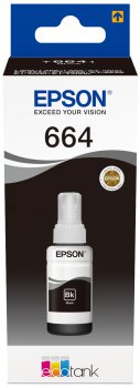 Image of Epson EcoTank 664 Black ink 70ml