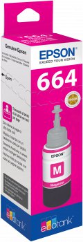 Image of Epson EcoTank 664 Magenta ink 70ml