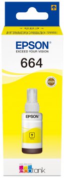 Image of Epson EcoTank 664 Yellow ink 70ml