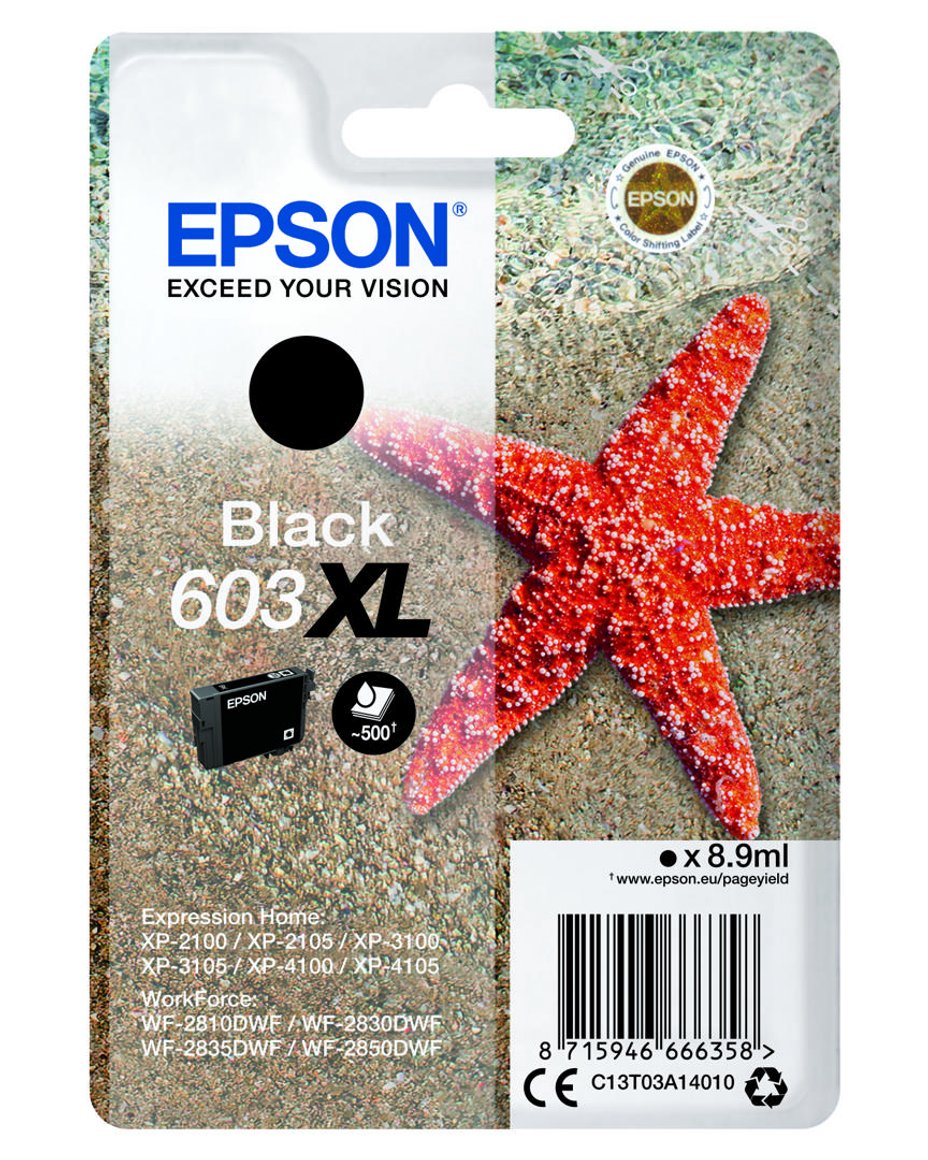 Epson 603XL blek