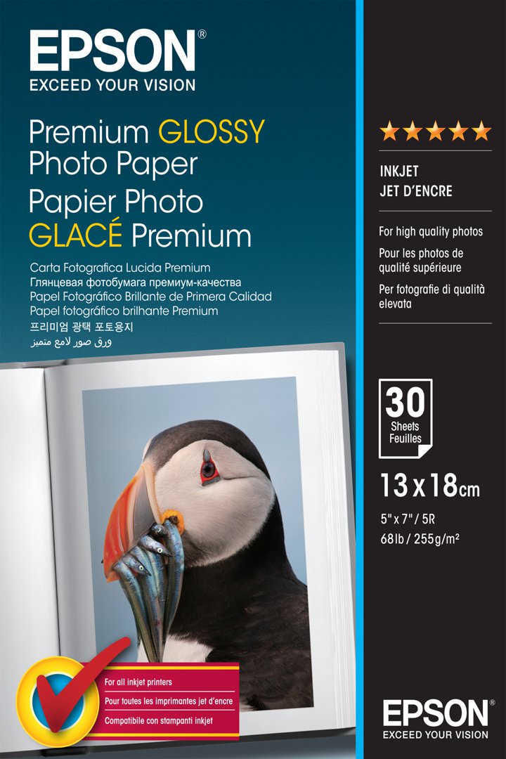 Epson Premium Glossy Photo Paper - 1