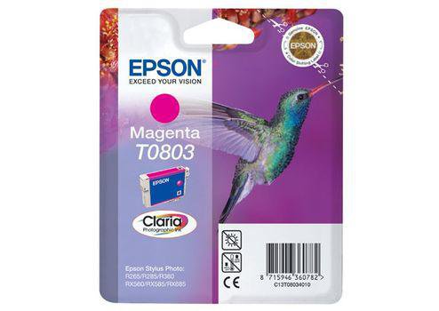 Image of Epson T0803 Magenta/Rautt Blek 7.4ml