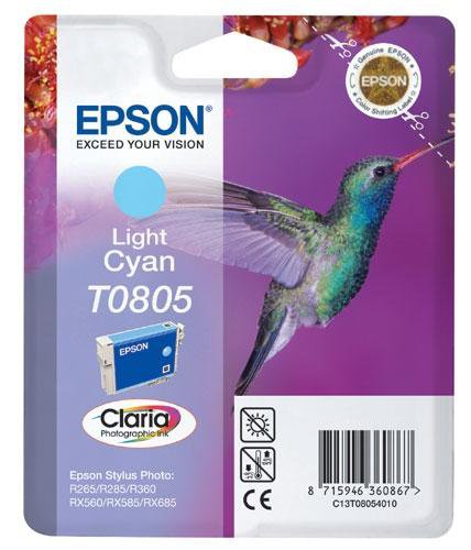 Image of Epson T0805 L.Cyan/Ljósblátt Blek 7.4ml