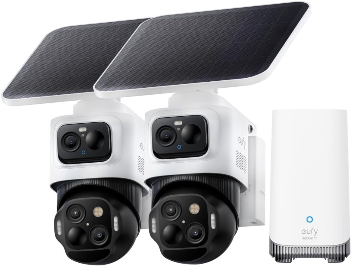 Image of Eufy eufyCam S4 Heimarstöðvarpakki 4K 2x1