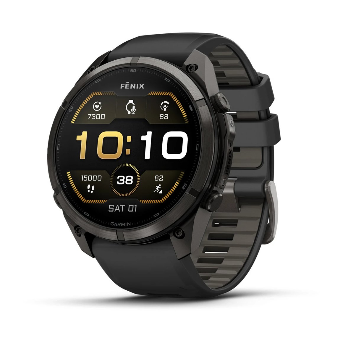 Image of GARMIN Fenix 9 Pro 51mm DLC Kolgrátt/svart