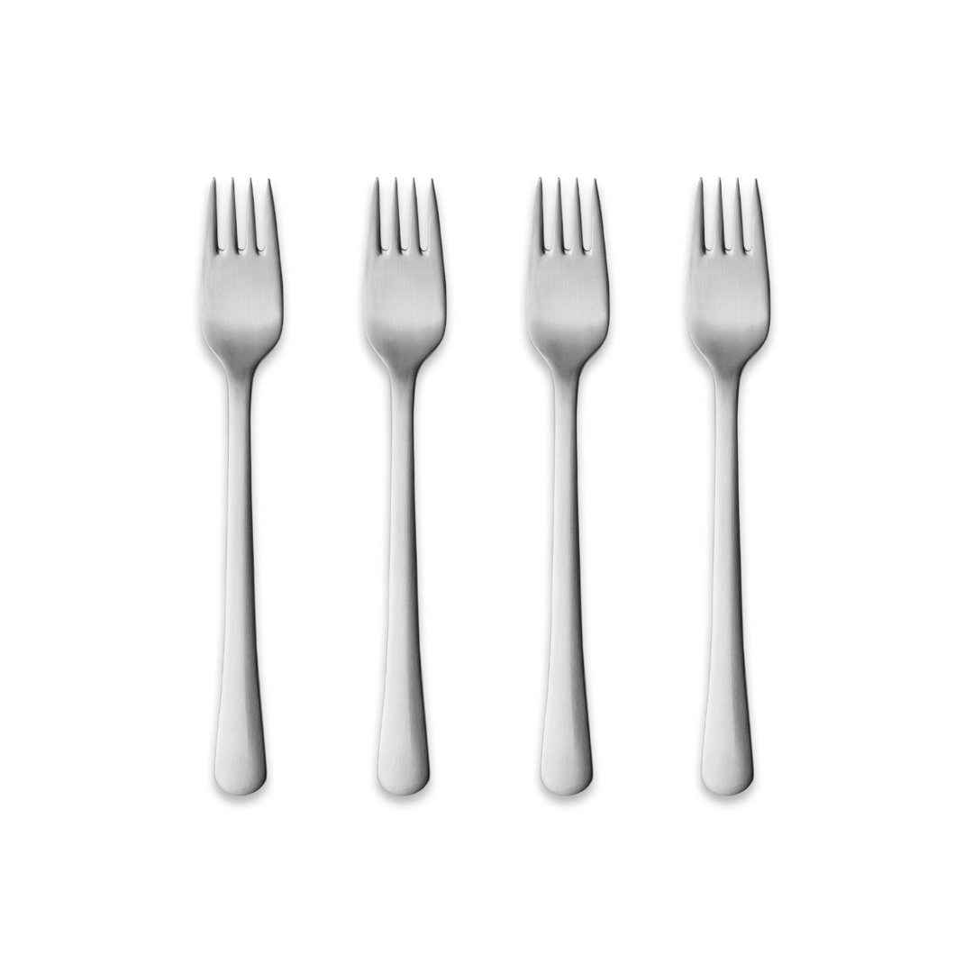 Georg Jensen Copenhagen matt kökugafflar 4stk