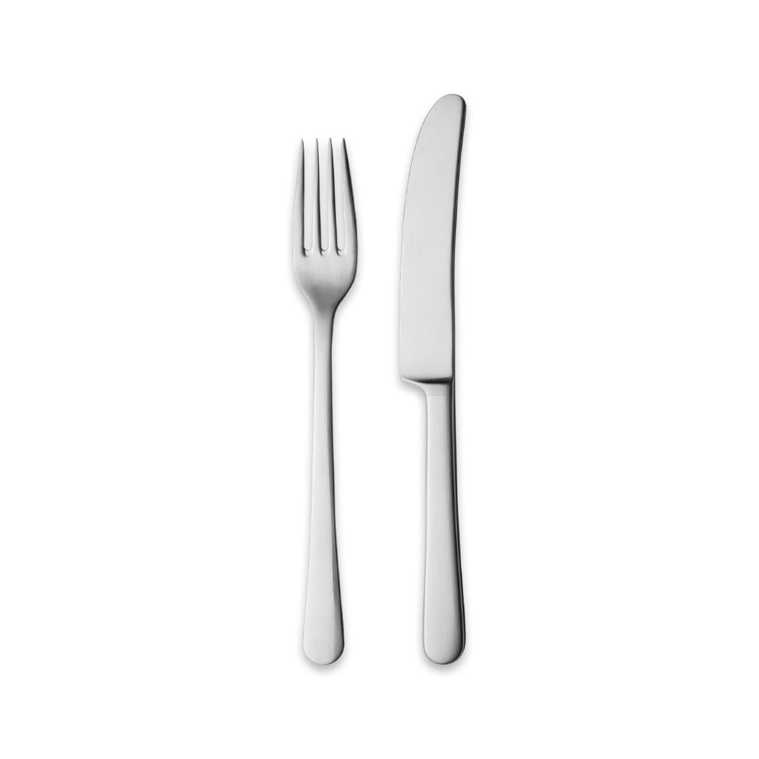 Image of Georg Jensen Copenhagen matt forréttarsett 8stk