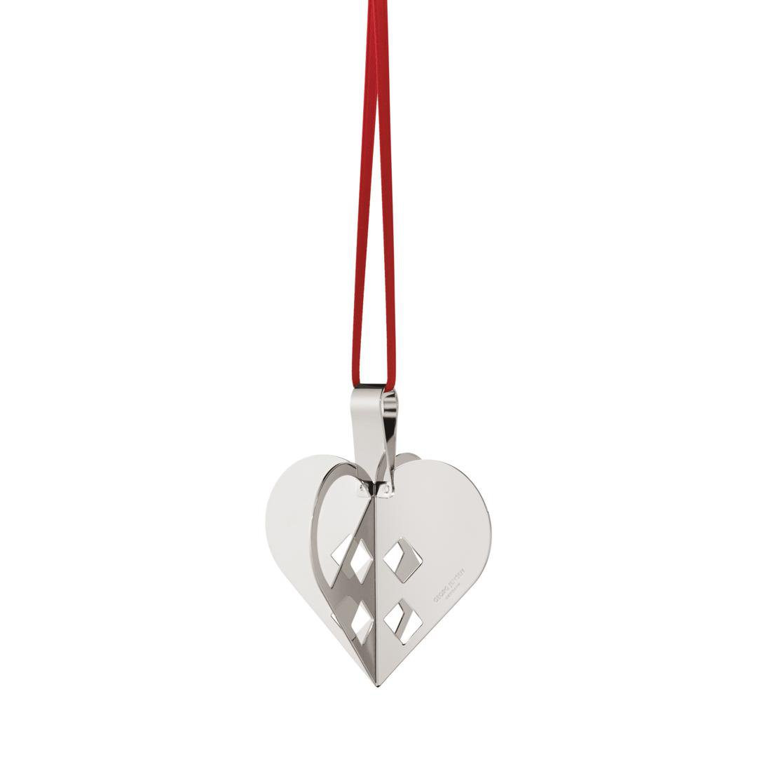 Georg Jensen Jólahjarta 2025 palladium