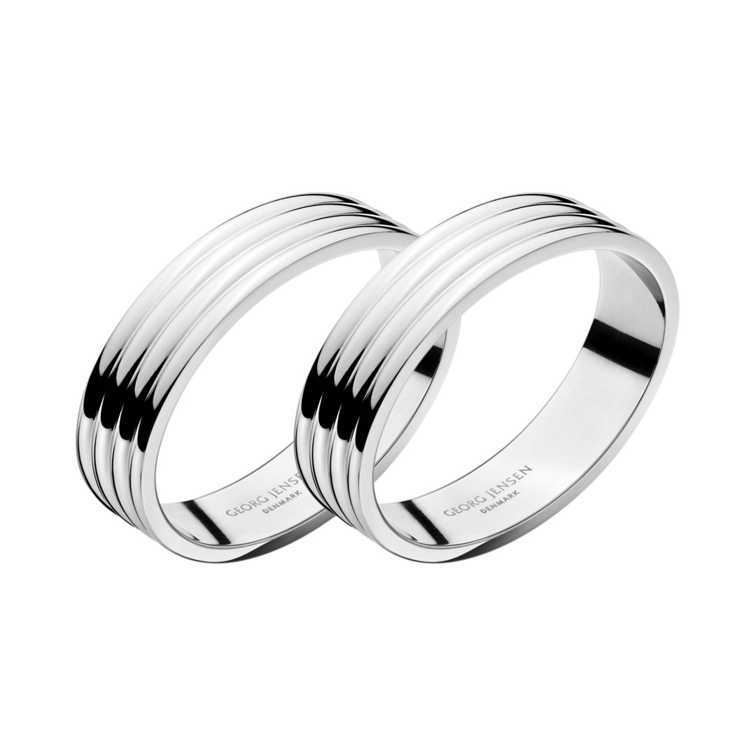 Georg Jensen Bernadotte servíettuhringir 2stk