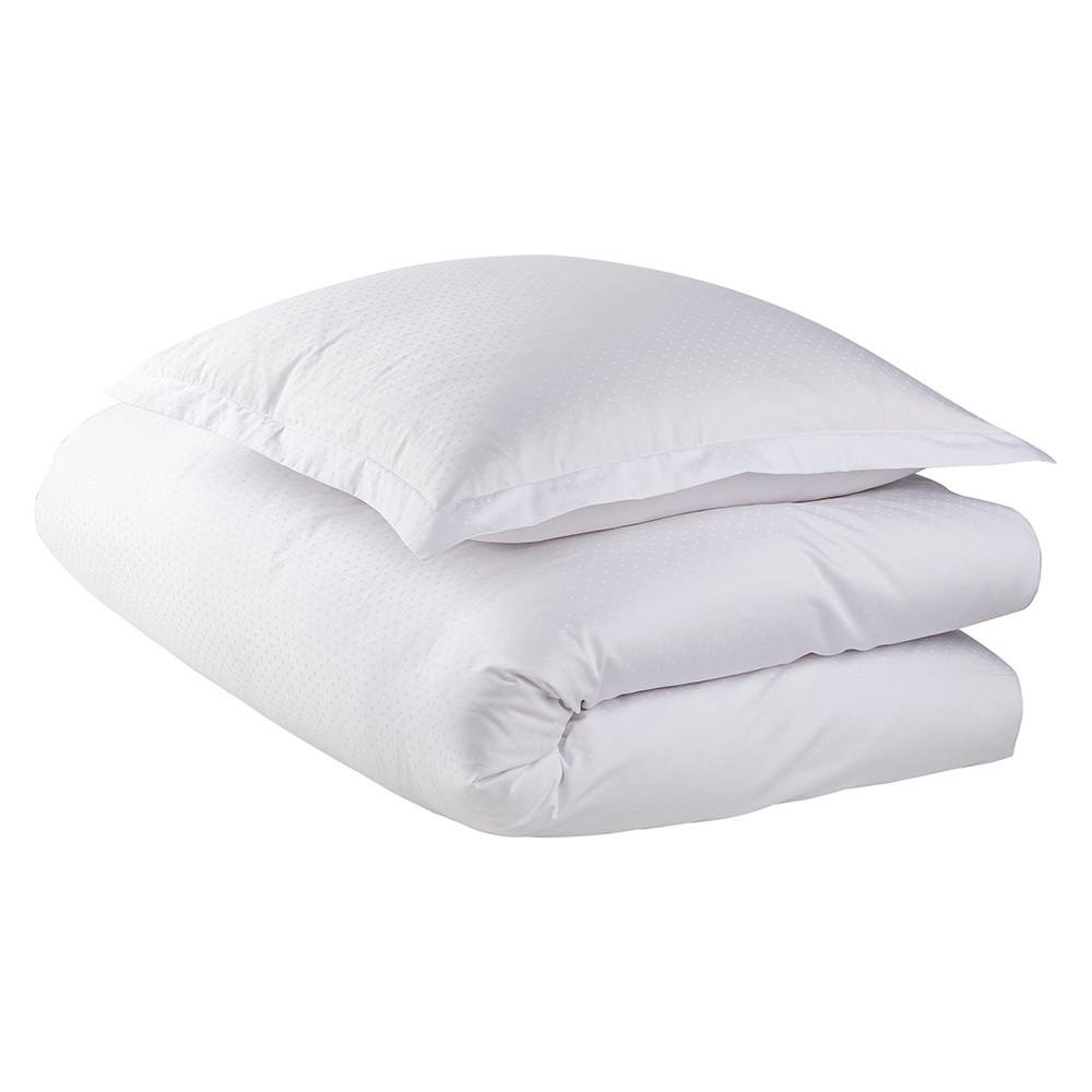 Image of Georg Jensen Damask Rúmföt NORTHEN LIGHT 140x200cm White