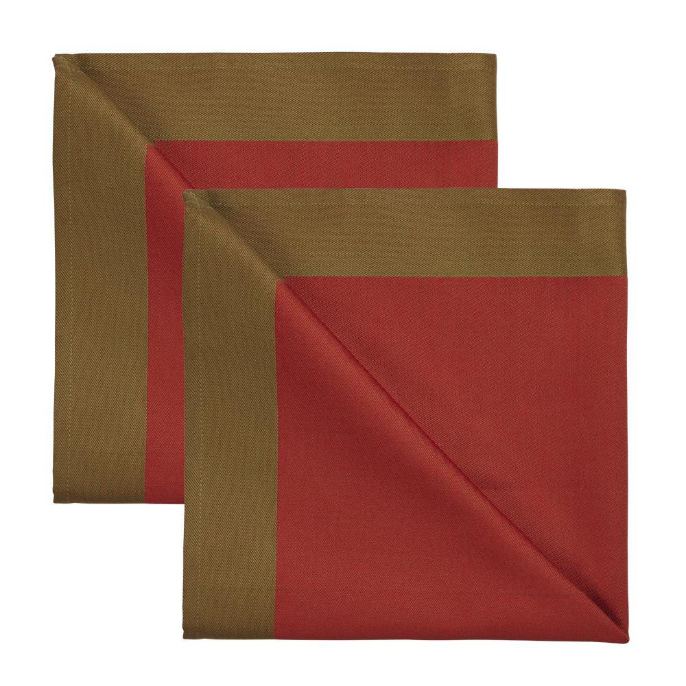 Image of Georg Jensen Damask Servíettur Damask 2stk Archive Red