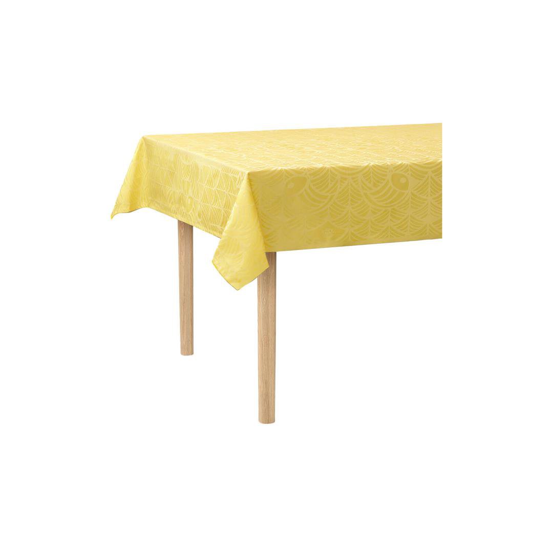 Image of Georg Jensen Damask Dúkur 140x310 Eaaster table cloth yellow