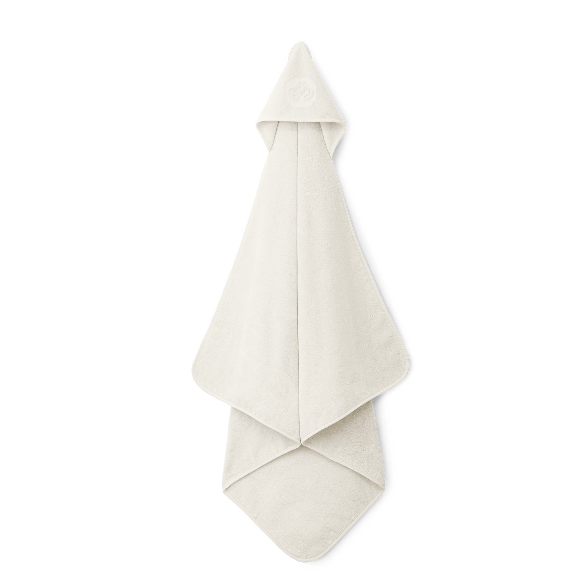 Image of Georg Jensen Damask Handklæði barna með hettu 90x90 nature